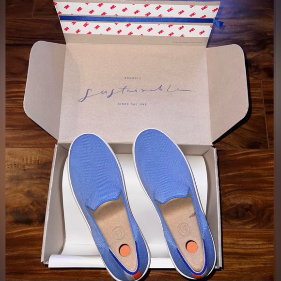 NEW Rothy’s size 6.5 The Original Slip on Sneaker in Boardwalk - Picture 2 of 6